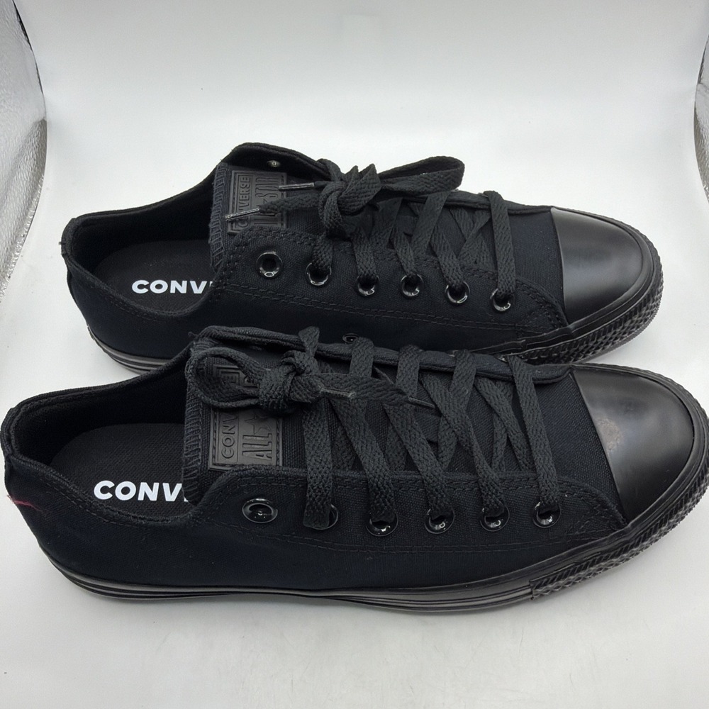 Converse Chuck Taylor All Star Blackout Canvas M5039C Size Men's 6.5 Women's 8.5 - Picture 3 of 6